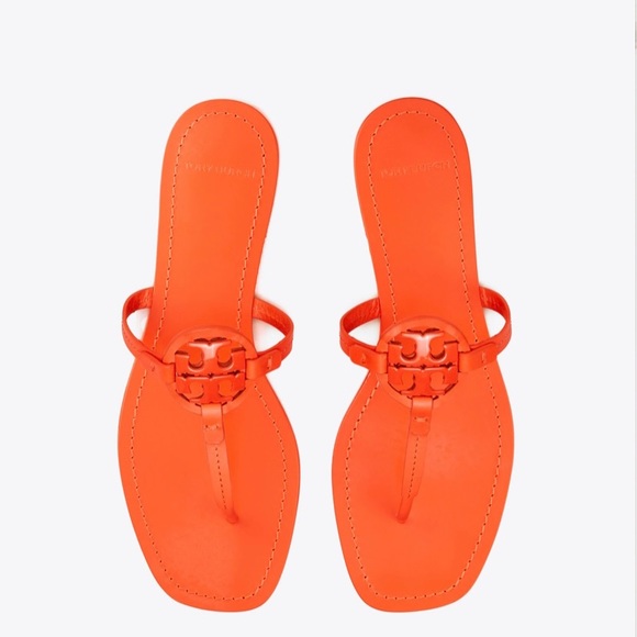 Tory Burch Shoes - Tory Burch Mini Miller Leather Tong Sandal